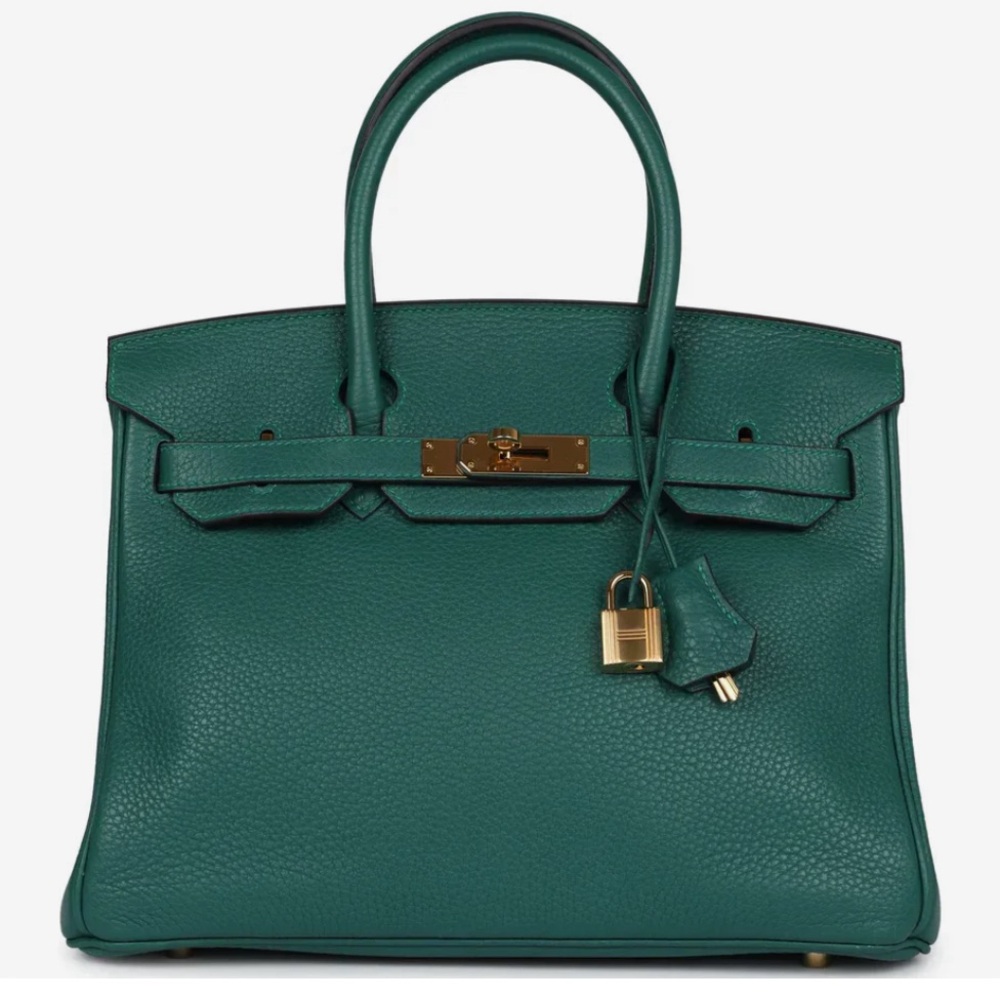 Elegant Green Handbag